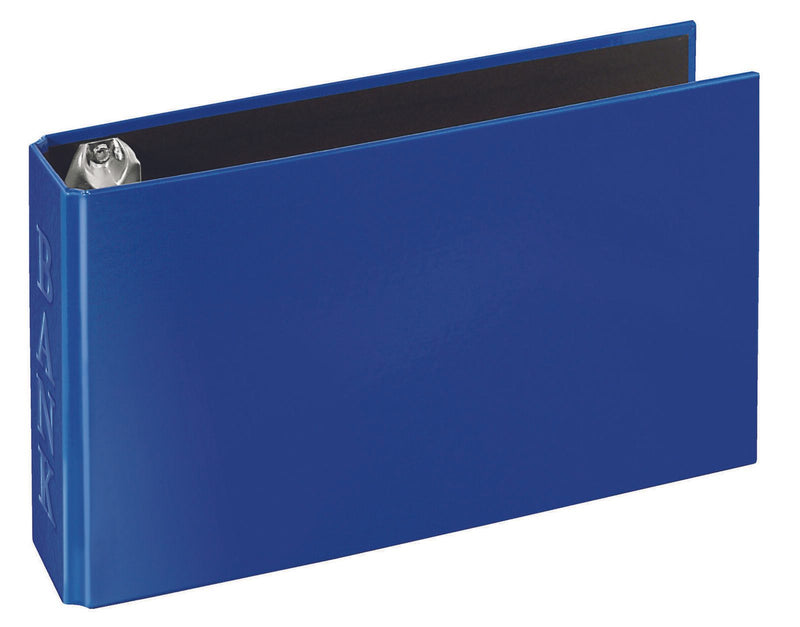 VELOFLEX Bankringbuch 2-Ringe DIN A6 quer 4.5 cm blau