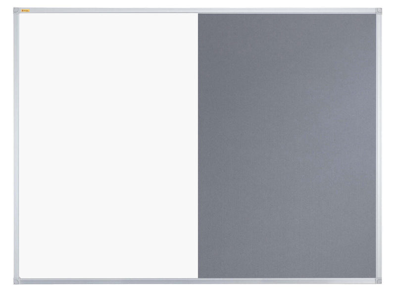 FRANKEN Whiteboard-Pinnwand X-tra!Line 60,0 x 45,0 cm grau/weiß