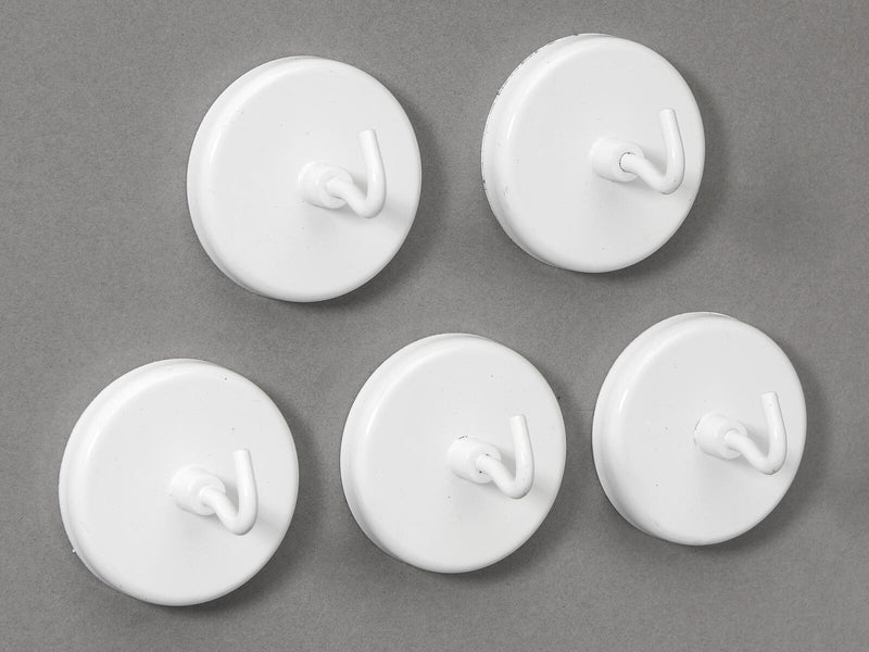 MAUL Magnete Ø 4,7 x 3,7 weiß