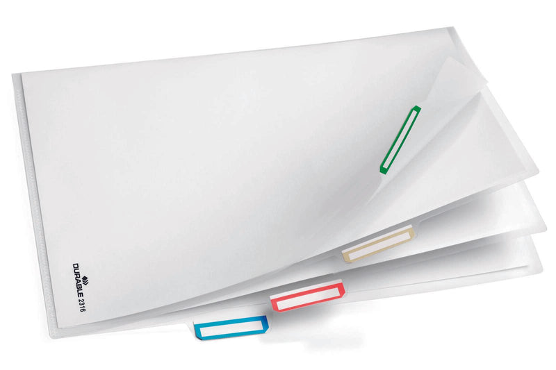 DURABLE Organisationshüllen DIN A4 0.16 mm transparent
