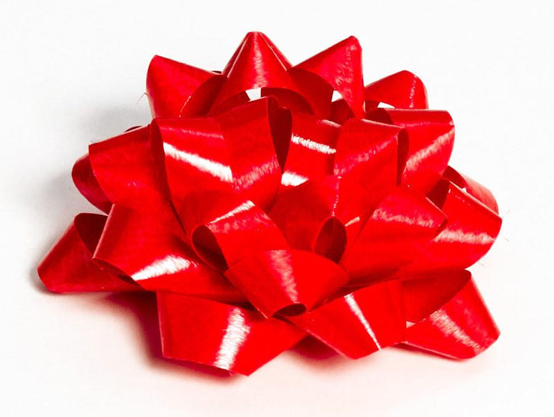 PRÄSENT Geschenk-Schleifen 5 mm x 0.95 m blau/rot/gelb/grün/pink/orange