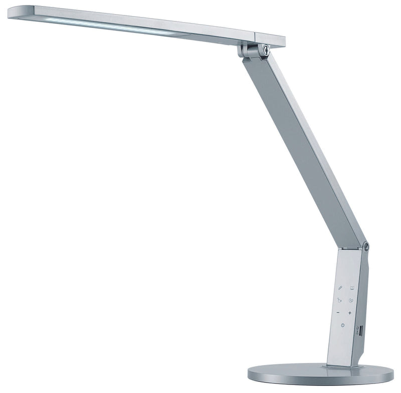 Hansa LED Vario Plus Schreibtischlampe 10.5 W silber