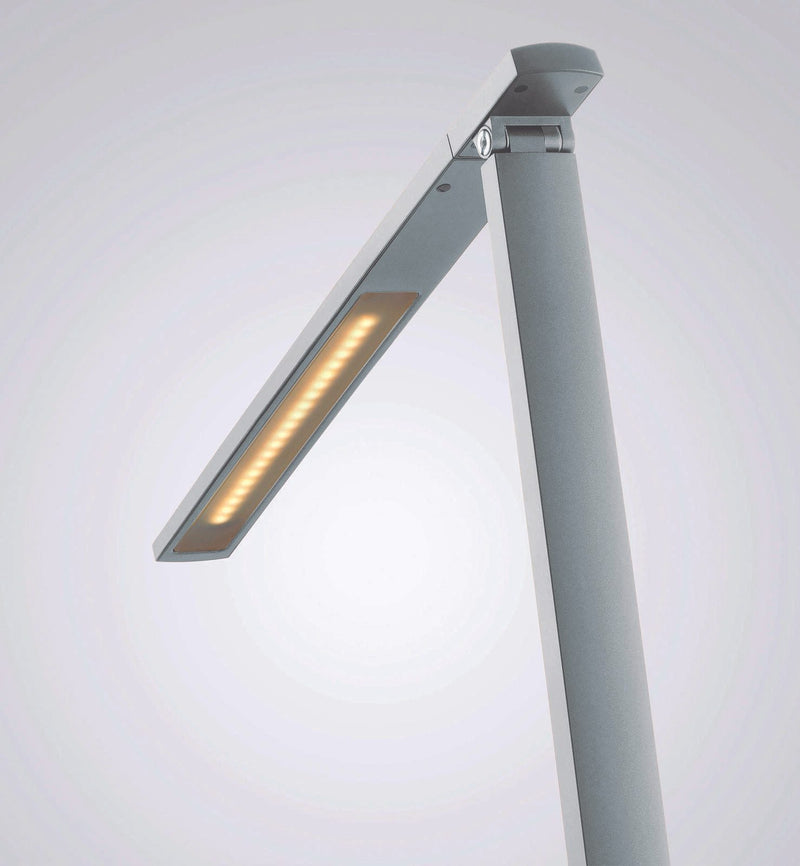 Hansa LED Vario Plus Schreibtischlampe 10.5 W silber