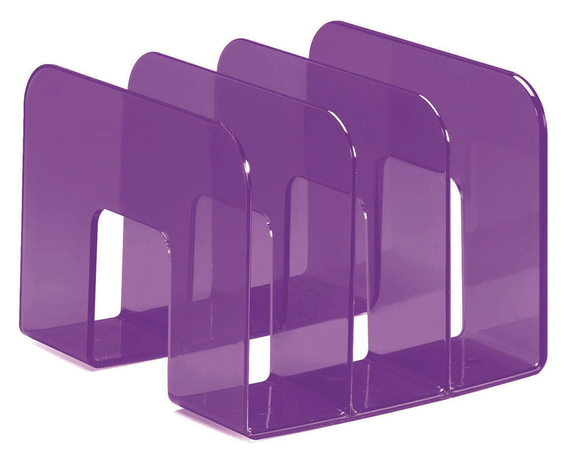 DURABLE TREND Katalogsammler 21,5 x 21,0 x 16,5 cm lila-transparent