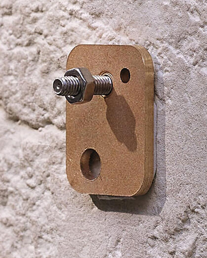 tesa Klebeschraube 2.4 cm x 3 cm kupfer