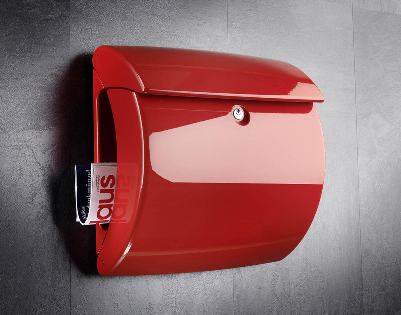 BURG WÄCHTER Briefkasten Piano 35600 rot