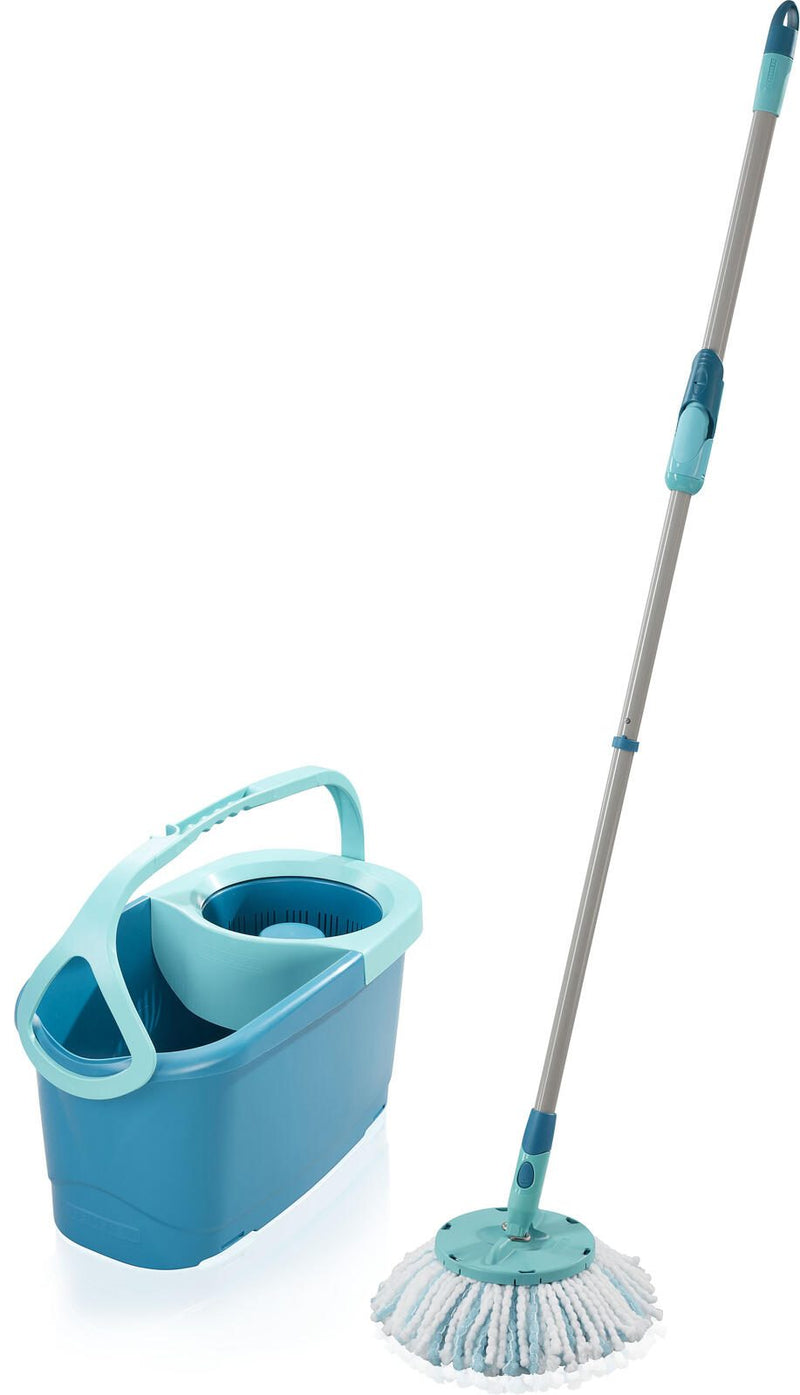 LEIFHEIT Clean Twist Disc Mop Wischsystem für Fliesen- und Steinböden