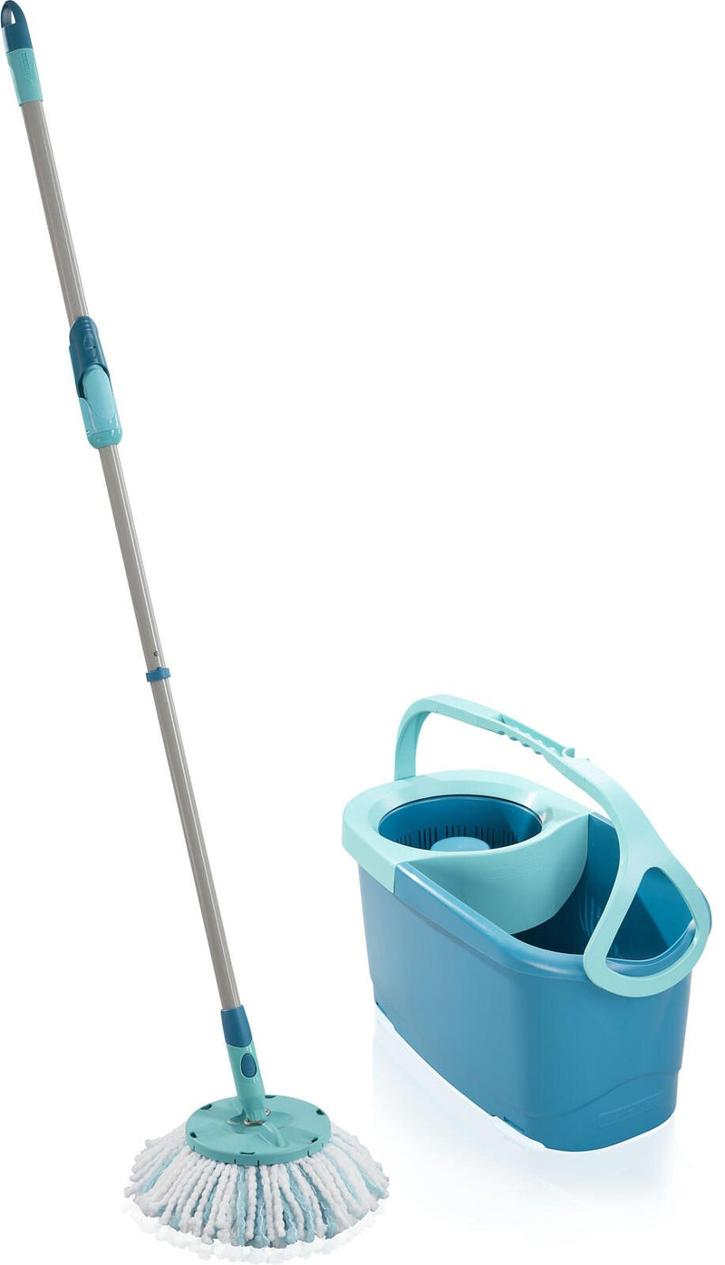 LEIFHEIT Clean Twist Disc Mop Wischsystem für Fliesen- und Steinböden