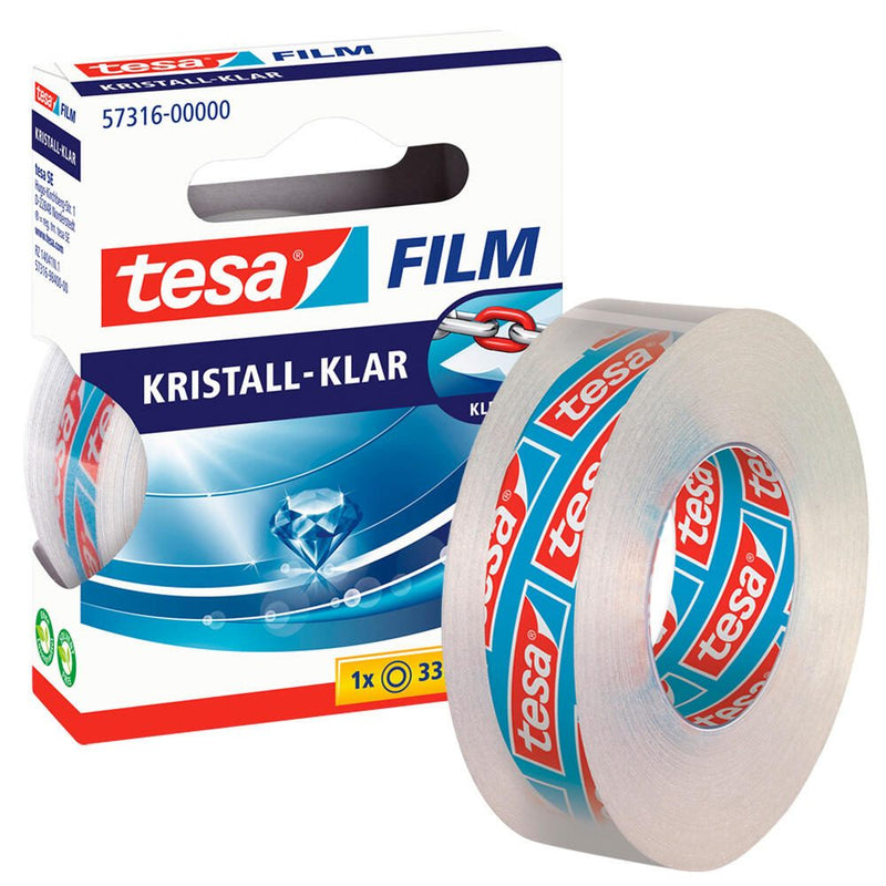 tesa Klebefilm 15 mm x 33 m kristall-klar