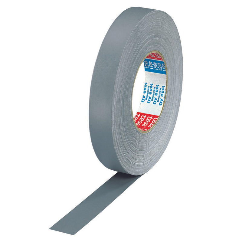 tesa Gewebebänder 25 mm x 50 m grau