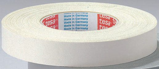 tesa Gewebebänder 25 mm x 50 m weiß