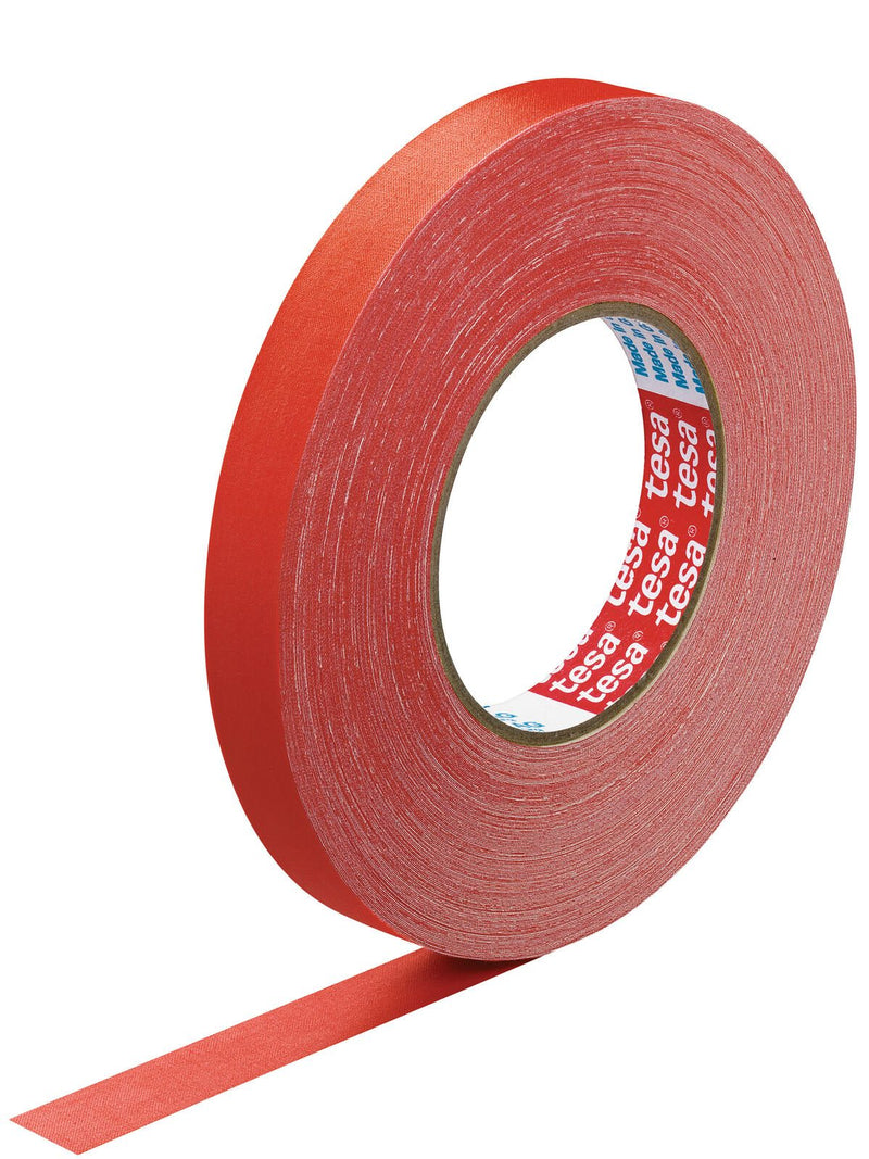 tesa Gewebebänder 19 mm x 50 m rot
