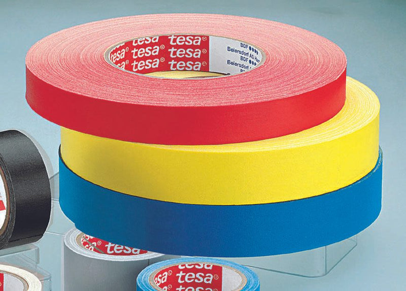 tesa Gewebebänder 19 mm x 50 m rot