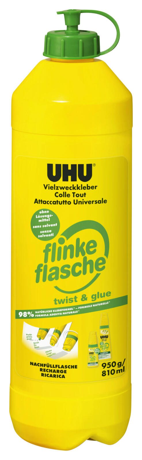 UHU flinke flasche Kleber Nachfüllflasche 950,0 g