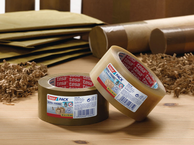 tesa tesapack® 4124 ultra strong Packband 50 mm x 66 m chamois