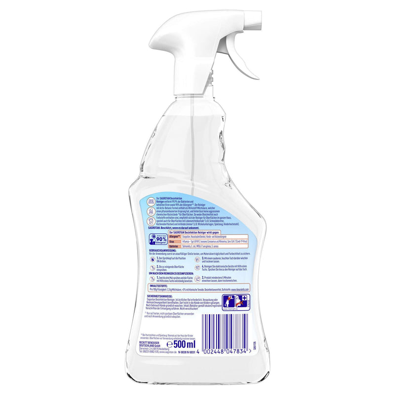 SAGROTAN® Desinfektionsreiniger DESINFEKTION 500 ml