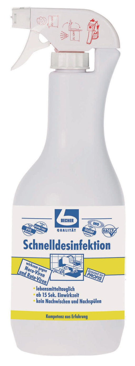 Becher Desinfektionsspray 1,0 l