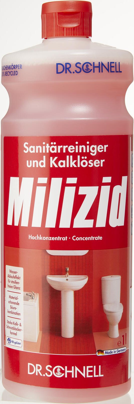 Dr. Schnell Badreiniger Milizid 1,0 l
