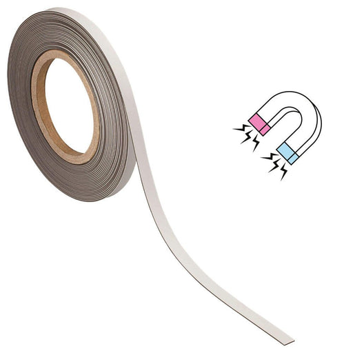 MAUL Magnetband 1,0 x 1000,0 cm weiß