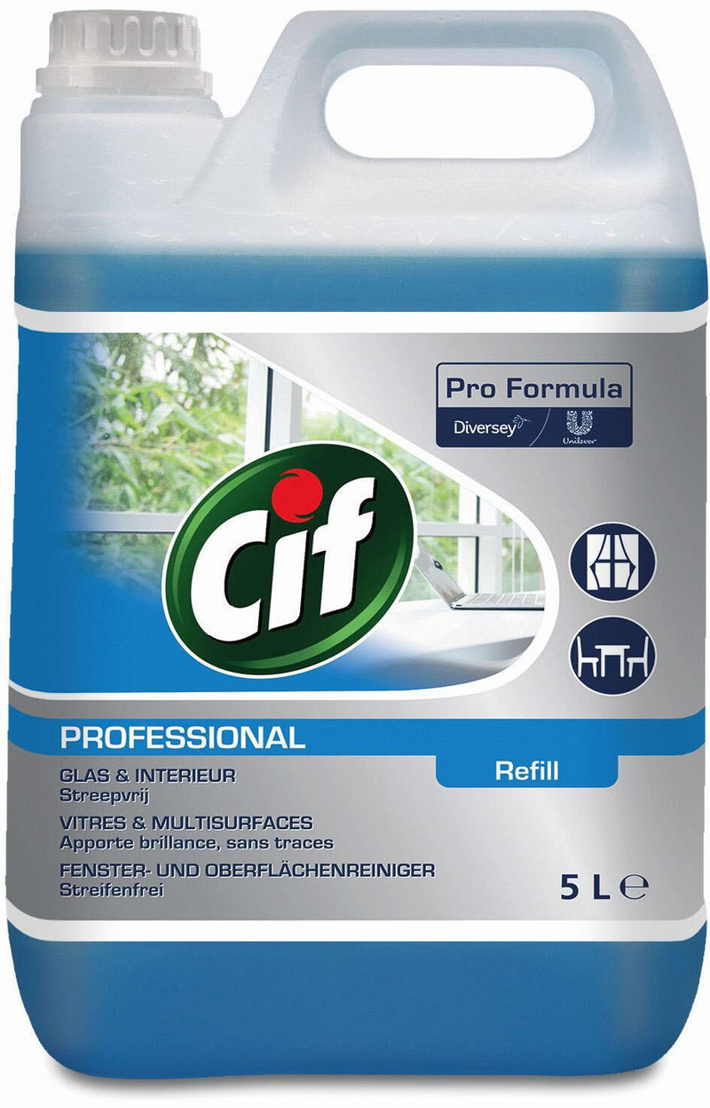 Cif Glasreiniger Professional 2x 5,0 l