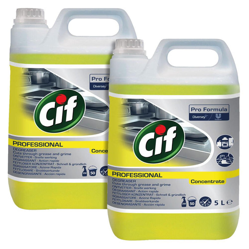 Cif Fettlöser Professional 2x 5,0 l
