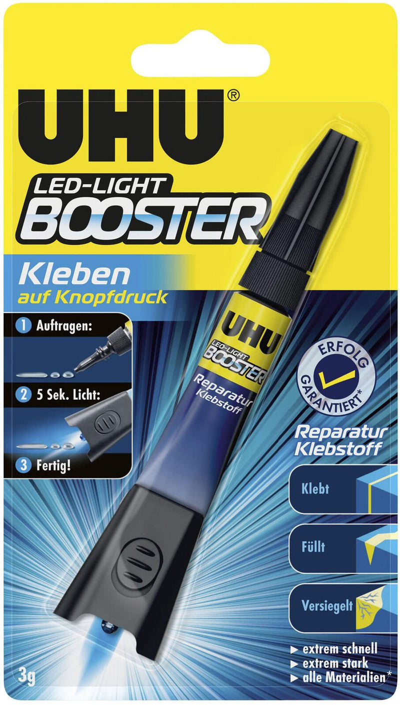 UHU LED-Light Booster Sekundenkleber 3,0 g