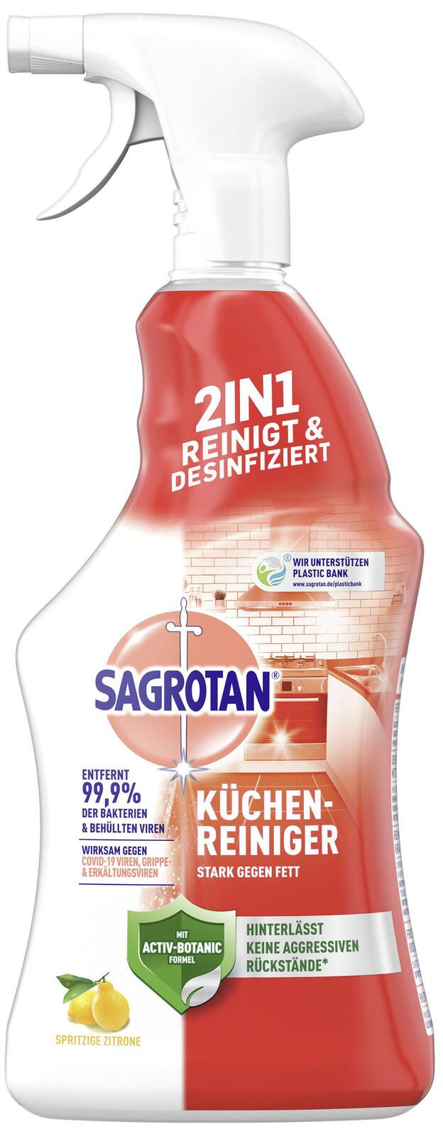 SAGROTAN® Küchenreiniger 2in1 0,75 l
