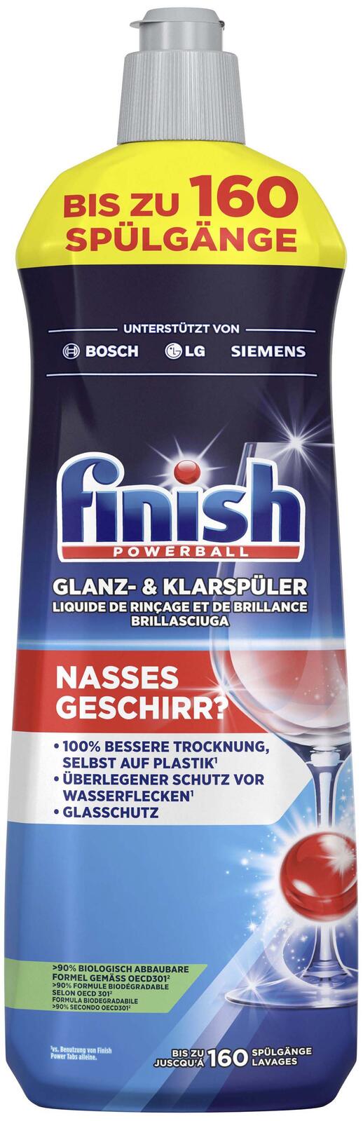 Calgonit finish Klarspüler GLANZ- & KLARSPÜLER 0,8 l