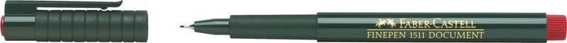 FABER-CASTELL Finepen 1511 Fineliner 0.4 mm Rot
