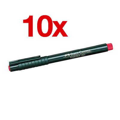 FABER-CASTELL Finepen 1511 Fineliner 0.4 mm Rot