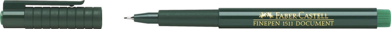 FABER-CASTELL Finepen 1511 Fineliner 0.4 mm Grün