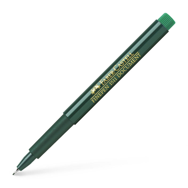FABER-CASTELL Finepen 1511 Fineliner 0.4 mm Grün