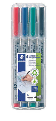 STAEDTLER Lumocolor Folienstifte-Set 1.0 mm Mehrfarbig