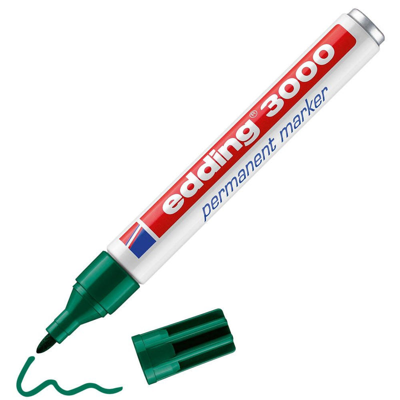 edding 3000 Permanentmarker 1.5 - 3.0 mm Grün