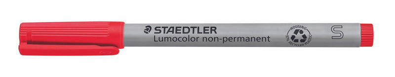 STAEDTLER Lumocolor Folienstifte 0.4 mm Rot