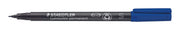 STAEDTLER Lumocolor Folienstifte 0.4 mm Blau