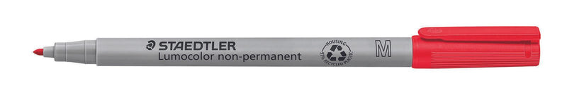 STAEDTLER Lumocolor Folienstifte 1.0 mm Rot