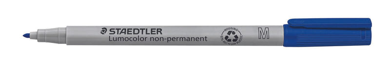 STAEDTLER Lumocolor Folienstifte 1.0 mm Blau