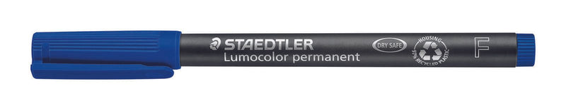 STAEDTLER Lumocolor Folienstifte 0.6 mm Blau