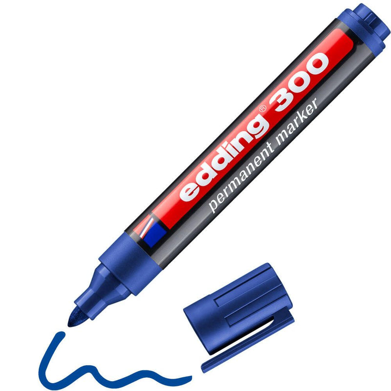 edding 300 Permanentmarker 1.5 - 3.0 mm Blau