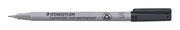 STAEDTLER Lumocolor Folienstifte 0.4 mm Schwarz