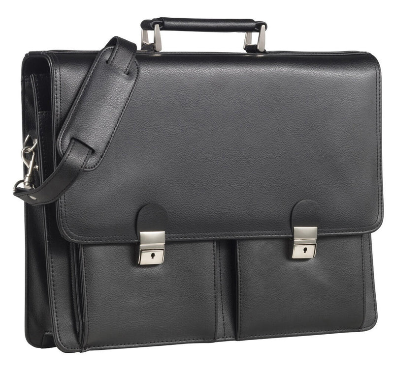 Alassio Aktentasche VENETO schwarz bis 38,1 cm (15 Zoll)