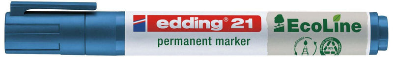 edding 21 EcoLine Permanentmarker 1.5 - 3.0 mm Blau