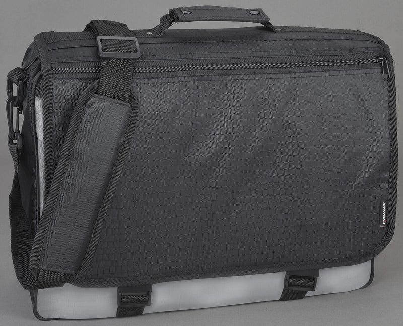 LIGHTPAK Umhängetasche WAVE 40,0 x 10,0 x 31,0 cm schwarz/grau