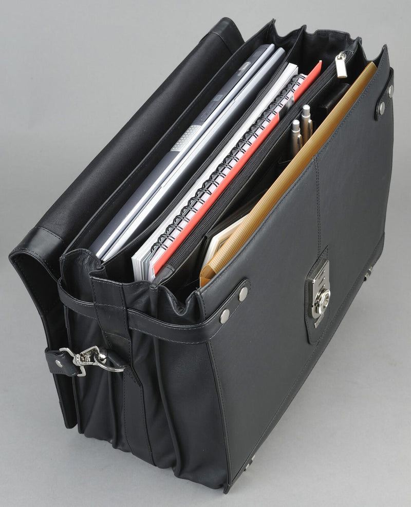 Alassio Aktentasche MONZA schwarz bis 38,1 cm (15 Zoll)