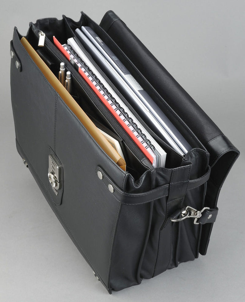 Alassio Aktentasche MONZA schwarz bis 38,1 cm (15 Zoll)