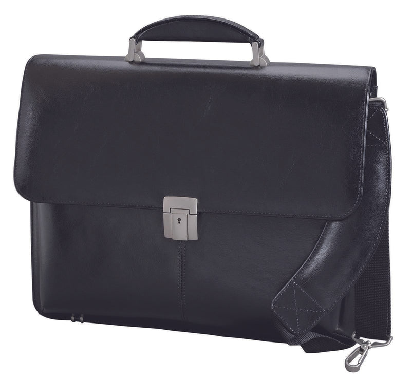 Alassio Aktentasche FAENZA schwarz bis 38,1 cm (15 Zoll)