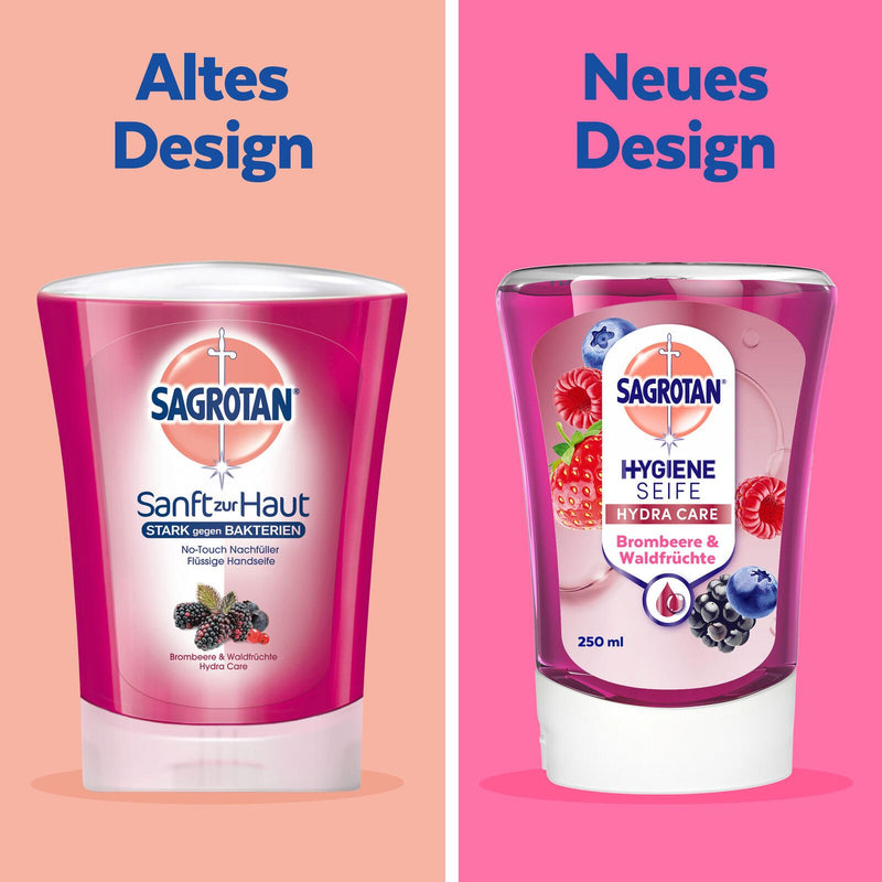 SAGROTAN® HYDRA CARE NO TOUCH Flüssigseife Nachfüllpackung 250 ml