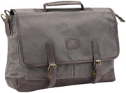 PRIDE & SOUL Aktentasche VEGAS grau-braun bis 38,1 cm (15 Zoll)