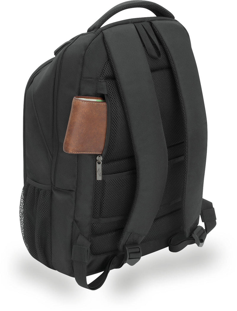 WEDO Laptop-Rucksack Business schwarz 28,0 l bis 39,6 cm (15,6 Zoll)